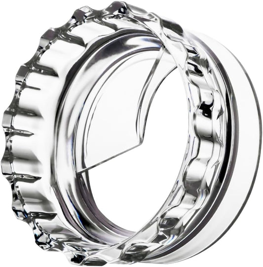 Moka Pot Dosing Ring and Coffee Dispenser - 2-in-1 Dosing Ring - Fast Dosing and Compaction (Large Size V1189-HB001ZSSG00150