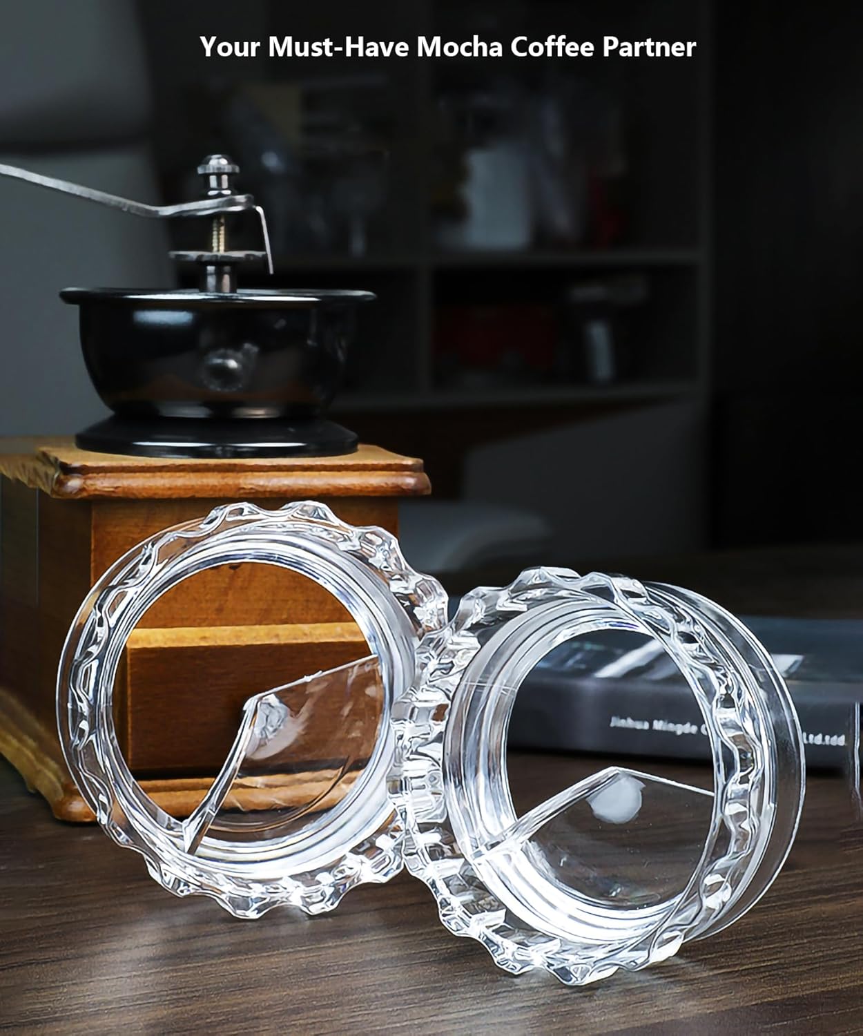 Moka Pot Dosing Ring and Coffee Dispenser - 2-in-1 Dosing Ring - Fast Dosing and Compaction (Large Size V1189-HB001ZSSG00150