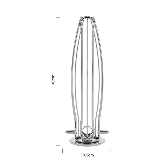 Coffee capsule holder - 40 capsules Coffee pod holder - Coffee pod holder - Silver V1189-HB001ZSSG00153