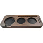 Tamper - Adjustable base with anti-slip bracket - Suitable for espresso machines - Walnut - 51 mm V1189-HB001ZSSG00154