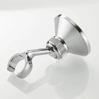 Shower Head Bracket - Adjustable Bracket - Bathroom Chrome Wall Mount - 22mm V1189-HB001ZSSG00174