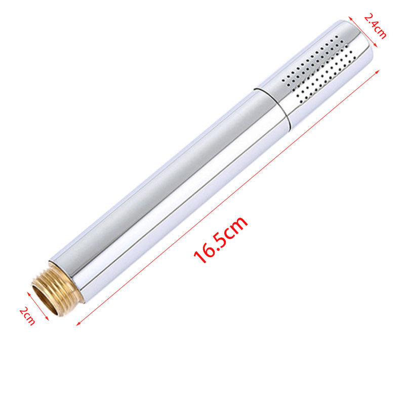 Shower head - Universal hand shower head - Water saving booster shower head - Round - 1 V1189-HB001ZSSG00175