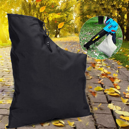 Replacement exhaust bag - with zipper at the bottom - for leaf blowers, vacuum rakes and leaf blower storage V1189-HB001ZSSH00022