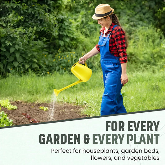 Plastic watering can - Plastic sprayer - Durable garden watering can - For plants and flowers - Easy-to-pour V1189-HB001ZSSR00053
