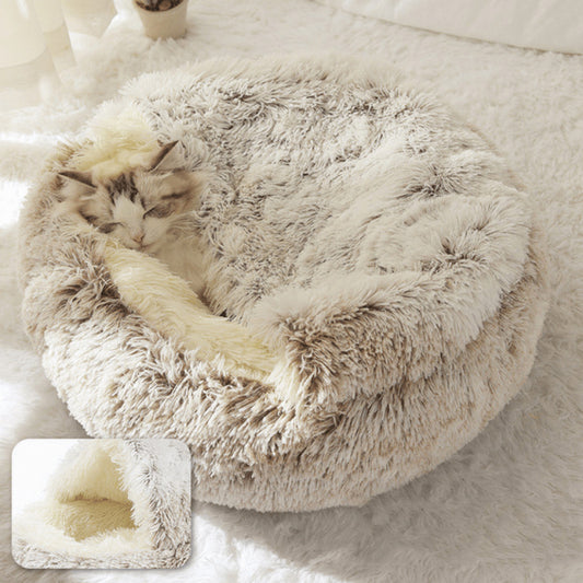 Cat bed - pet tent - kitten bed, dog pet, plush slippers, soft puppy sleeping bag, warm and comfortable, cat V1189-HB001ZSSR00221