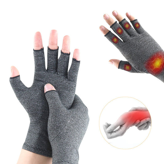 Rheumatism Gloves - Compression Gloves - Unisex - Osteoarthritis - Rheumatism - Arthritis - Repetitive Strain V1189-HB001ZSST00191