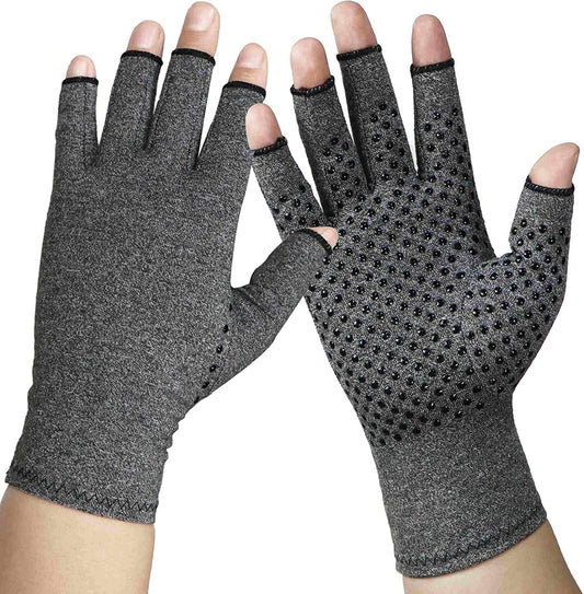 Rheumatism Gloves - Compression Gloves - Unisex - Osteoarthritis - Rheumatism - Arthritis - RSI - Carpal V1189-HB001ZSST00195
