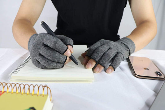 Rheumatism Gloves - Compression Gloves - Unisex - Osteoarthritis - Rheumatism - Arthritis - RSI - Carpal V1189-HB001ZSST00198