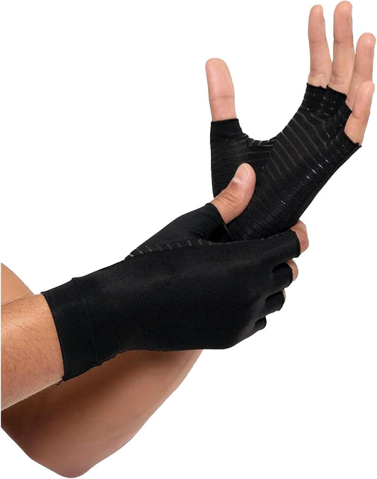 Rheumatism Gloves - Compression Gloves - Unisex - Osteoarthritis - Rheumatism - Arthritis - RSI - Carpal V1189-HB001ZSST00200
