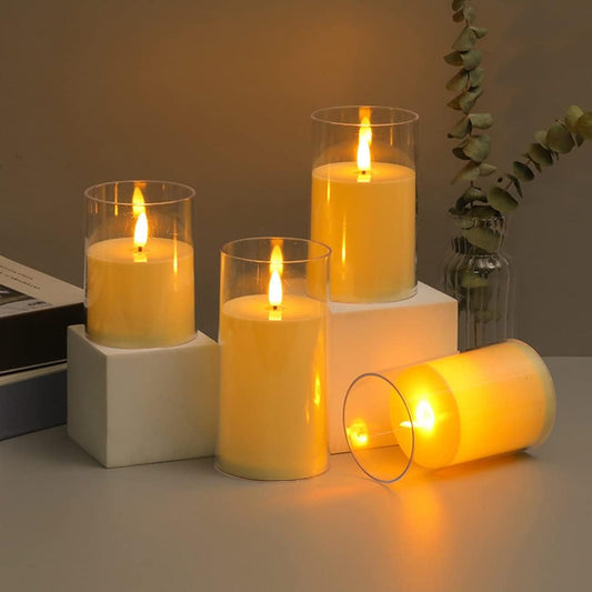 LED electronic candles, plastic candles, candle holders, flameless fireplaces, suitable for all kinds of V1189-HB001ZSSU00038