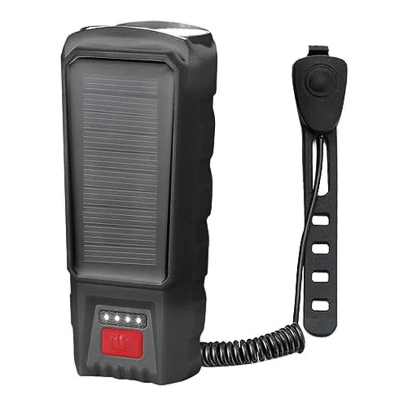 Bicycle Light - Bicycle Front Light - Rechargeable - Solar Powered with High Durability, Dual Lights V1189-HB003CHJA00005