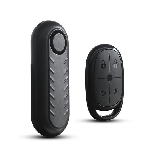 Bicycle Alarm - Bicycle Alarm with Remote Control - 110dB Anti-Theft Alarm with Vibration Sensor and Remote V1189-HB003CHJA00024