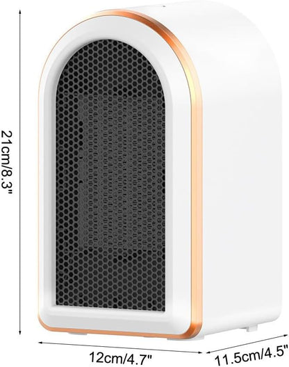 Fan Heater - 1200W Portable Heater with PTC Graphene Heating - Fast Heating, 360 degrees Heat Circulation, V1189-HB003CHJC00003