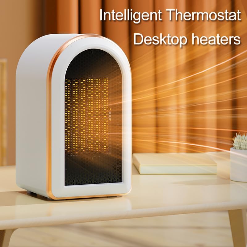 Fan Heater - 1200W Portable Heater with PTC Graphene Heating - Fast Heating, 360 degrees Heat Circulation, V1189-HB003CHJC00003