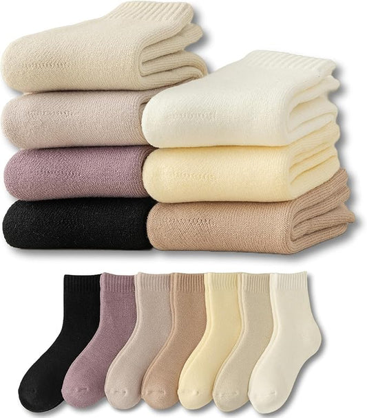 Fleece Socks - Autumn/Winter Warm Socks for Women - Thick Thermal Boot Socks - Soft and Fluffy Slipper Socks V1189-HB003CHJD00004