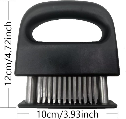 Meat Tenderizer - 48 Pin Stainless Steel Meat Tenderizer - 304 Stainless Steel Meat Tenderizer for Steak, V1189-HB003CHJG00006