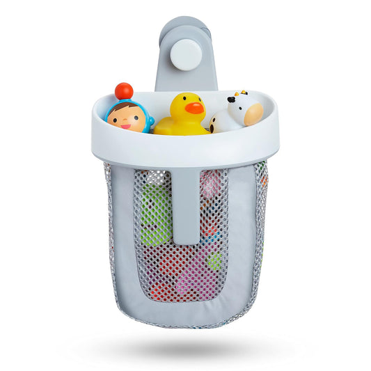 Toy Storage Bag Bathroom Rack Storage Bag for Bathroom with Quick Dry Net, Super Strong Suction Cup, Easy to V1189-HB003CHJH00004
