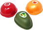 Vegetable Storage Box - Storage Box - 3 Piece Fresh Storage Box Set - Avocado, Tomato & Onion - Reusable Food V1189-HB003CHJH00005