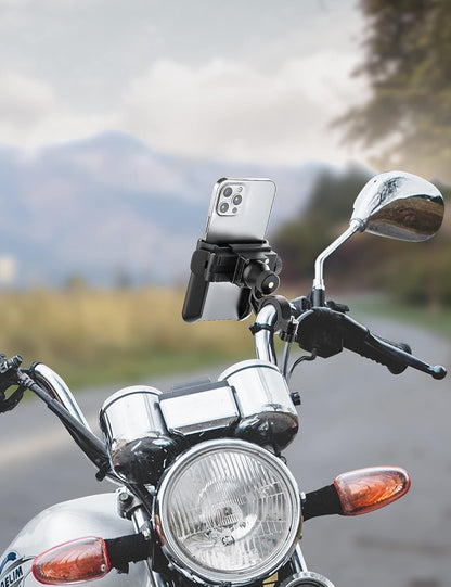 Bike Phone Holder - 1S Quick Release & 360 Degree Rotatable - For Motorcycle, Scooter & MTB - Universal V1189-HB003WSRA00021