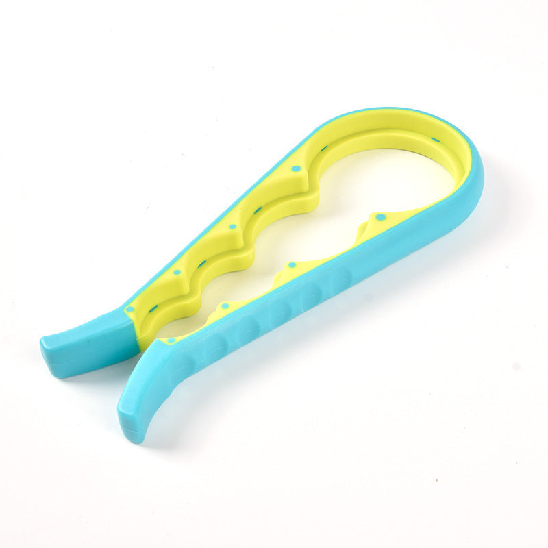 Multifunctional Jar Opener & Bottle Opener - Non-Slip Kitchen Aid - Ideal for the Elderly & Weak Hands - Blue V1189-HB003WSRG00035