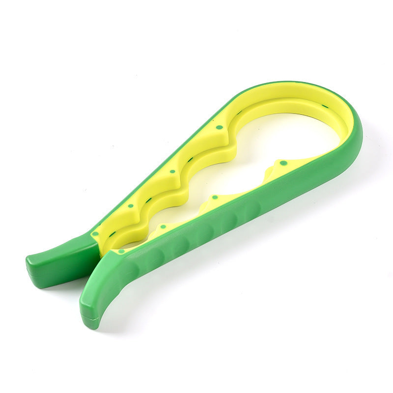 Multifunctional Jar Opener & Bottle Opener - Non-Slip Kitchen Aid - Ideal for the Elderly & Weak Hands - Green V1189-HB003WSRG00037