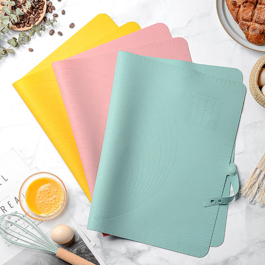Large Silicone Baking Mat - 60x40 cm - Non-slip Dough Mat with Measurement Marking - Rolling Mat for Dough & V1189-HB003WSRG00047