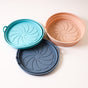 Silicone Airfryer Basket Foldable - 3pc - Reusable Basket - Heat Resistant & Dishwasher Safe - Round V1189-HB003WSRG00057