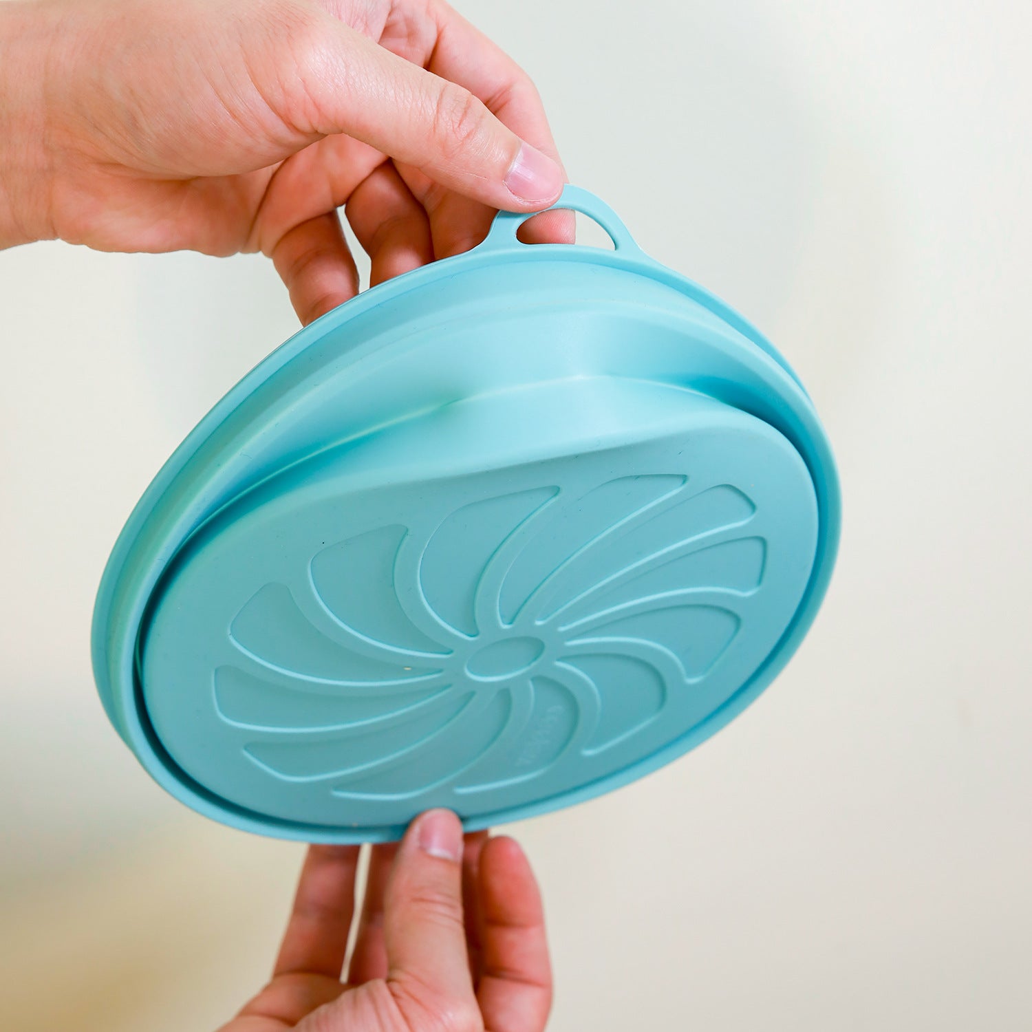 Silicone Airfryer Basket Foldable - 3pc - Reusable Basket - Heat Resistant & Dishwasher Safe - Round V1189-HB003WSRG00057