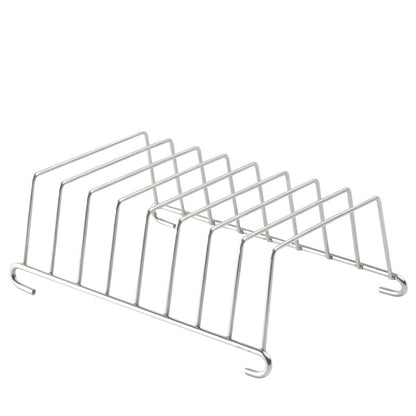Airfryer Bread Rack - Stainless Steel Toast Rack - Bread Holder - Breakfast Accessory - Silver V1189-HB003WSRG00059