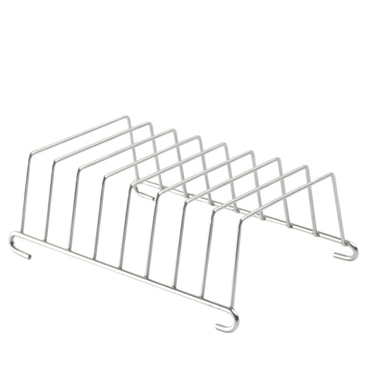 Airfryer Bread Rack - Stainless Steel Toast Rack - Bread Holder - Breakfast Accessory - Silver V1189-HB003WSRG00059