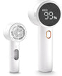 Electric Lint Remover - Rechargeable Lint Shaver - With LED Display - 3 Speeds - Sweater Depiller - White V1189-HB003WSRH00006