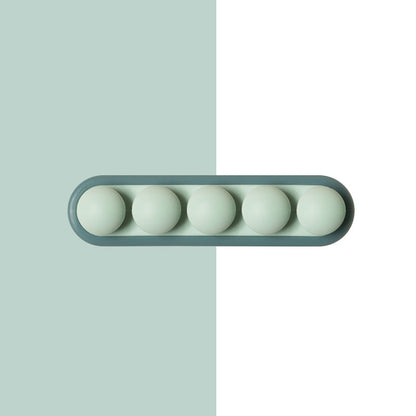 Pea Pod Cable Organizer - Blue - Self-Adhesive Cable Holder - Silicone - For Office & Home V1189-HB003WSRH00028