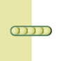 Pea Pod Cable Organizer - Green - Self-Adhesive Cable Holder - Silicone - For Office & Home V1189-HB003WSRH00029