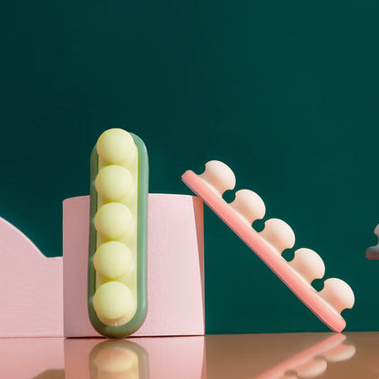 Pea Pod Cable Organizer - Green - Self-Adhesive Cable Holder - Silicone - For Office & Home V1189-HB003WSRH00029