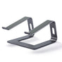 Ergonomic Aluminum Laptop Stand - Removable & Height Adjustable - Suitable for 10-14 inch Notebooks - Gray V1189-HB003WSRI00009