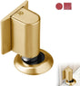 Magnetic Door Stopper Floor Gold - No Drilling - Self-Adhesive - Metal - Including Raising Disc V1189-HB003WSRT00025