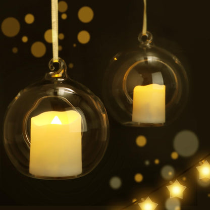 Rechargeable Tea Lights (6 Pieces) - With Charging Station and Timer - Flickering Flame - LED Candles for V1189-HB003WSRU00003