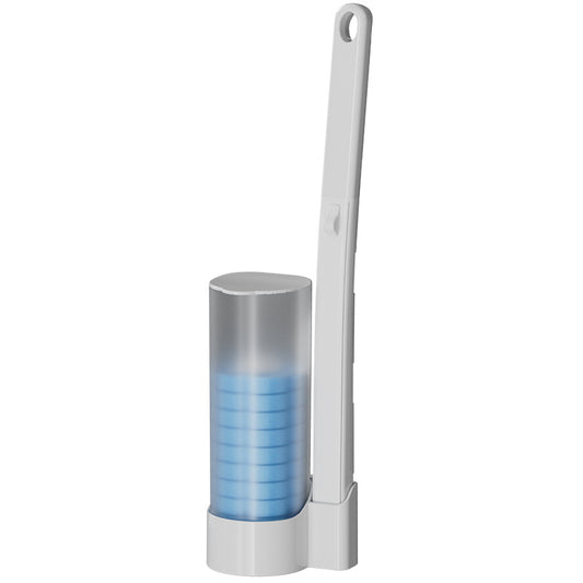 Toilet brush - Replacement brush heads - Replaceable toilet brush set - Highly effective cleaning - Suitable V1189-HB003ZSSH00004