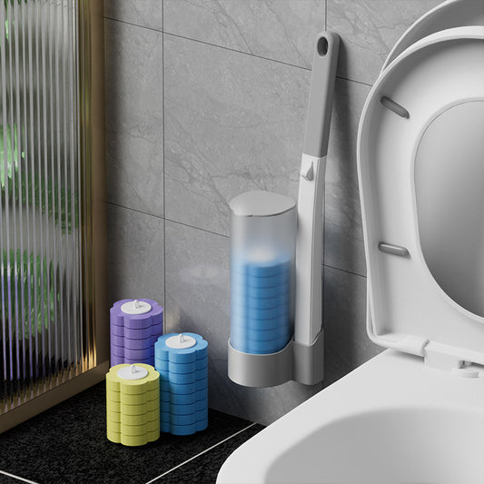 Toilet brush - Replacement brush heads - Replaceable toilet brush set - Highly effective cleaning - Suitable V1189-HB003ZSSH00004