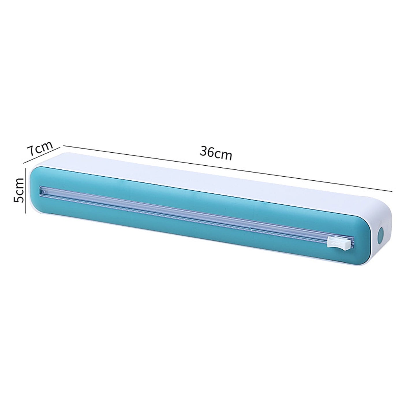 Cling Wrap Cutter - Magnetic Back Design - Two-Way Slider - Plastic Wrap Cutting - Fridge Mounted - Saran V1189-LWWAL-20260325-00013