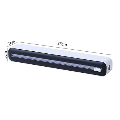Cling Wrap Cutter - Magnetic Back Design - Two-Way Slider - Plastic Wrap Cutting - Fridge Mounted - Saran V1189-LWWAL-20260325-00013