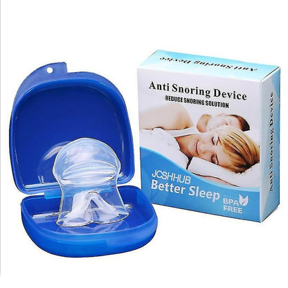 Silicone Anti Snoring Tongue Aid Reduce Snore Sleep Solution Stopper Device One Size Blue V1189-LWWAL-20260325-00019