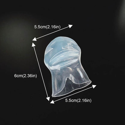 Silicone Anti Snoring Tongue Aid Reduce Snore Sleep Solution Stopper Device One Size Blue V1189-LWWAL-20260325-00019