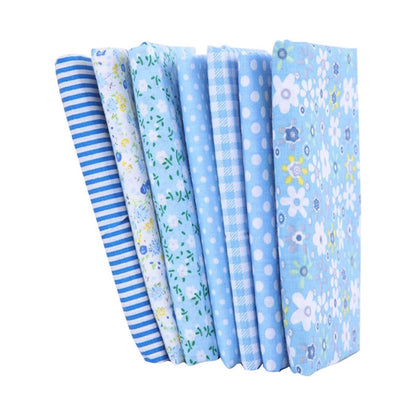 Tdoenbutw clearance Cotton Crafts Fabric Bundle Patchwork Squares Quilting Sewing Patchwork DIY 7PCS 7PC DIY V1189-LWWAL-20260325-00034