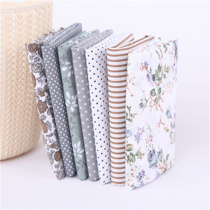 Tdoenbutw clearance Cotton Crafts Fabric Bundle Patchwork Squares Quilting Sewing Patchwork DIY 7PCS 7PC DIY V1189-LWWAL-20260325-00039