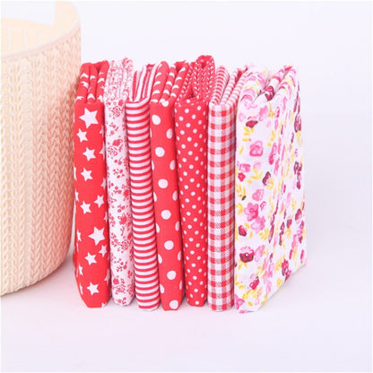 Tdoenbutw clearance Cotton Crafts Fabric Bundle Patchwork Squares Quilting Sewing Patchwork DIY 7PCS 7PC DIY V1189-LWWAL-20260325-00041
