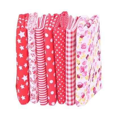 Tdoenbutw clearance Cotton Crafts Fabric Bundle Patchwork Squares Quilting Sewing Patchwork DIY 7PCS 7PC DIY V1189-LWWAL-20260325-00041