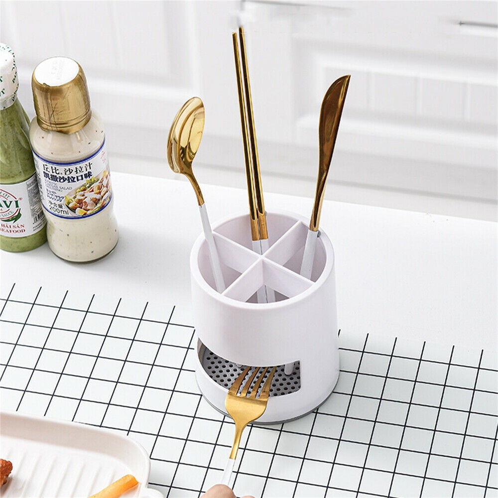 Toothbrush Holders Toothpaste Stand Bathroom Organizer Cup Kitchen Cutlery Rack Vanity Countertop Makeup V1189-LWWAL-20260325-00083