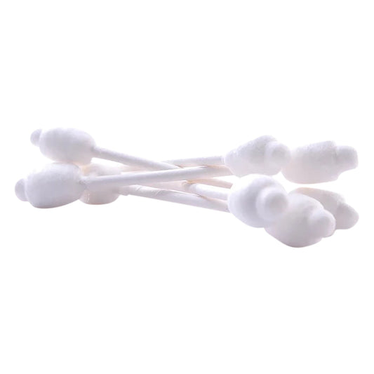 DXOUPM 55ct Baby Cotton Swabs Safety Swabs for Kids or Babies Organic Cotton Gentle Baby Qtips Children V1189-LWWAL-20260325-00084