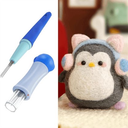 2 Pack Needle Felting Tools,Pen Style Tool with 3 Needles and Punch V1189-LWWAL-20260325-00087